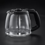 Russell Hobbs Victory Öğütücülü Kahve Makinesi (1,5 l cam sürahi, 12 fincan, dijital programlanabilir zamanlayıcı, öğütme ayarı, kahve çekirdekleri için kahve makinesi, filtre kahve makinesi 22000-56