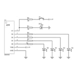 RX480-E 4 Kanal 433Mhz RF Alıcı Learning Code 1527 Receiver
