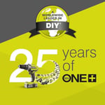 RYOBI 18 V ONE+ Akülü Daire Testere R18CS-0 (Delik Çapı 16 mm, Kesme Derinliği 52 mm'ye kadar, Rölanti Devri 4700 dev/dak, Aletsiz, Derinlik/Eğim Ayarı, Testere Bıçağı Dahil, Akü ve Şarj Cihazı Dahil