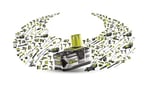 RYOBI 18 V ONE+ Akülü Daire Testere R18CS-0 (Delik Çapı 16 mm, Kesme Derinliği 52 mm'ye kadar, Rölanti Devri 4700 dev/dak, Aletsiz, Derinlik/Eğim Ayarı, Testere Bıçağı Dahil, Akü ve Şarj Cihazı Dahil
