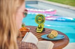 RYOBI 4 V USB-LITHIUM RCF4-120G, 325°C döndürülebilir ve 180°C döndürülebilir başlık, 1 x 4 V 2,0 Ah pil ve USB-C şarj kablosu dahil