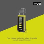 RYOBI Nem Ölçme Cihazı RBPINMM1 (Ölçüm Derinliği 30 mm, Hassasiyet +/- 2°)