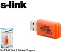 S-link SL-CR43 Usb 2.0 Kart Okuyucu, Asorti