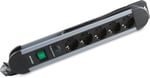 S-link SPGKS05 1.5m 3G1.5mm2 900 Joule 5Li Akım Kor. Gri Priz Çoklayıcı