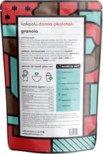 Saf Kakaolu & Damla Çikolatalı Granola 360gr