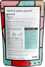 Saf Tahinli Yaban Mersinli Granola 45 Gr