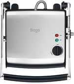 Sage BGR250 The Adjusta Grill & Press™ Izgara ve Tost Makinesi | 2200 W bulaşık makinesi, damlama tepsisi ve ayarlanabilir ayaklar, panini, sandviç ve daha fazlası için elektrikli ızgara
