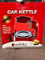 Şahika Oto Su Isıtıcısı Gizli Rezistans 24V 750 ml - Kırmızı