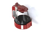 Şahika Oto Su Isıtıcısı Gizli Rezistans 24V 750 ml - Kırmızı