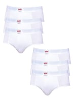 Şahinler Erkek Beyaz 6 Lı Paket Pamuk Külot Me063