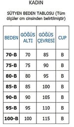 Şahinler Kadın Siyah Emzirme Sütyen Mb8150-sh