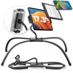 SAIJI iPad Standı, Yatak için Ayarlanabilir Ergonomik Tablet Tutucu, Yatakta Okumak için Kindle Standı, Tablet, Telefon, Kindle, Taşınabilir Monitör, Anahtar ve Daha Fazlası 4,7