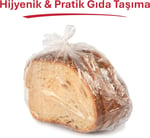 Saklama Poşeti 120'li 24X38 Cm, Sızdırmaz & Dayanıklı, Hava Geçirmez, Geri Dönüştürülebilir Saklama Torbası, Mutfak, Dondurucu, Buzdolabı, Sos Ve Sıvı Yiyecekler, Seyahat, Piknik, Okul, Ofis