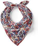 Saks Gold Çini Sarmal Desen Mendil