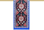 Saks Kırmızı Çini Lale Vual Fular