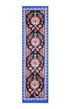 Saks Kırmızı Çini Lale Vual Fular