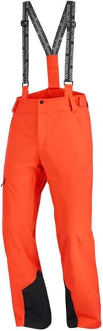 Salomon Brilliant Erkek Kayak Pantolonu, Cherry Tomato, S Beden