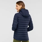 SALOMON Damen TRANSITION DOWN HOODIE W Weste, Schwarz/ao, XS