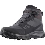 Salomon Kadın OUTsnap CSWP W Yürüyüş Botu, Black/Ebony/Black, 37 1/3 EU
