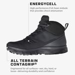 Salomon Kadın OUTsnap CSWP W Yürüyüş Botu, Black/Ebony/Black, 37 1/3 EU