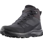 Salomon Kadın OUTsnap CSWP W Yürüyüş Botu, Black/Ebony/Black, 37 1/3 EU
