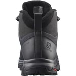 Salomon Kadın OUTsnap CSWP W Yürüyüş Botu, Black/Ebony/Black, 37 1/3 EU