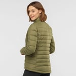SALOMON Kadın TRANSITION DOWN JACKET W Yelek, yeşil (Martini zeytin), S