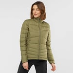 SALOMON Kadın TRANSITION DOWN JACKET W Yelek, yeşil (Martini zeytin), S