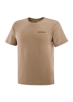 Salomon Lc2219400 Graphic Perf Ss Tee M Kahverengi Erkek T-Shirt