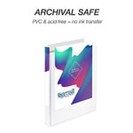 Samsill Dayanıklı 1 İnç Klasör, ABD'de Üretilmiştir, Yuvarlak Halka Özelleştirilebilir Şeffaf Klasör, Beyaz, 8'li Paket (S88437) - Seçenekler: 1-Inch, .5-Inch