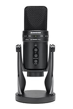 Samson G-Track Pro - Profesyonel USB Mikrofon, Ses Arayüzlü - Siyah