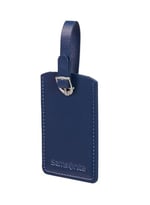 Samsonite Global Travel Accessories, dikdörtgen bagaj etiketi (2x), 10 cm, mavi (Midnight Blue)