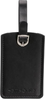 Samsonite Global Travel Accessories, dikdörtgen bagaj etiketi (2x), 10 cm, mavi (Midnight Blue)
