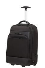 Samsonite Mysight - Dizüstü Bilgisayar Sırt Çantası, 2 Tekerlekli (48 cm - 25,5 L), Siyah (Siyah)