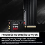 Samsung 9100 PRO NVMe M.2 SSD Veri Depolama Aygıtı, 4 TB