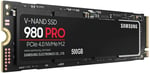 Samsung 980 PRO NVMe M.2, 500 GB SSD, 7.000 MB/sn Okuma, 5.100 MB/sn Yazma , ‎ ‎MZ-V8P500BW