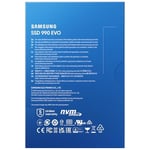 Samsung 990 EVO1TB 5,000 MB/s, PCIe 4.0 x4/ 5.0 x2 NVMe M.2 (2280) SSD (MZ-V9E1T0BW)