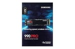 Samsung 990 PRO NVMe M.2 SSD, 4 TB, PCIe 4.0, 7.450 MB/s okuma, 6.900 MB/s yazma, dahili SSD, oyun ve video düzenleme için, MZ-V9P4T0BW