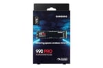 Samsung 990 PRO NVMe M.2 SSD, 4 TB, PCIe 4.0, 7.450 MB/s okuma, 6.900 MB/s yazma, dahili SSD, oyun ve video düzenleme için, MZ-V9P4T0BW