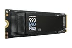 Samsung Dahili SSD 990 Evo Plus NVMe M.2 PCIe 4.0 x 4/5.0x2, 1 TB, 7150MB/s'ye kadar Okuma Hızı, Akıllı Turbo Write 2.0, Oyun ve Çalışma için Mükemmel, MZ-V9S1T0BW
