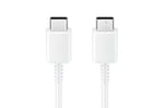 SAMSUNG EP-DA705BWEGWW Şarj & Veri Aktarım Kablosu, Type C & Type C, Hızlı Şarj Teknolojisi, Beyaz