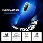Samsung Galaxy A17 5G (6 GB RAM, 128 GB Depolama) | 50 MP Titreşimsiz Kamera | Süper AMOLED | Corning Gorilla Glass Victus | 7,5 mm Şık | Ai (Yapay Zeka) (Gri)