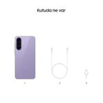 Samsung Galaxy A57 5G Android Akıllı Telefon, 256GB Hafıza, 8GB RAM, Lila, 6 Nesil OS Güncellemesi, Geniş Ekran, Üçlü Kamera (Samsung Türkiye Garantili)