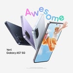 Samsung Galaxy A57 5G Android Akıllı Telefon, 256GB Hafıza, 8GB RAM, Lila, 6 Nesil OS Güncellemesi, Geniş Ekran, Üçlü Kamera (Samsung Türkiye Garantili)