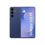 Samsung Galaxy S25 FE Yapay Zeka (AI) Telefon, Lacivert, 8GB Bellek, 256GB Depolama, 50MP Kamera, 6,7 inç Ekran, İnce ve Daha Hafif Tasarım (Samsung Türkiye Garantili)