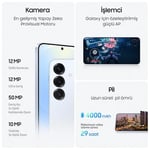 Samsung Galaxy S25, Yapay Zeka(AI) Telefon, 12GB RAM, 256GB Hafıza, Lacivert, Android Akıllı Telefon, 50MP Kamera, Uzun Pil Ömrü (Samsung Türkiye Garantili)