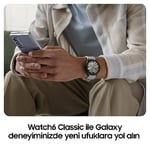 Samsung Galaxy Watch 6 Classic 47mm, Siyah (Samsung Türkiye Garantili)