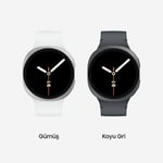 Samsung Galaxy Watch8 Koyu Gri, Bluetooth, 40mm Akıllı Saat (Samsung Türkiye Garantili) - Bedenler: 40mm, 44mm, 46mm, Galaxy Watch8, Galaxy Watch8 Classic