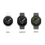 Samsung Galaxy Watch9 Gümüş, 44mm, Bluetooth, İncelik, Konfor, İkonik Tasarım, Kişiselleştirilmiş Uyku Deneyimi, Sağlık Koçu, 445 mAh Pil, Konuşmak için Bileğini Kaldır (Samsung Türkiye Versiyonu)