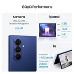 Samsung Galaxy Z Fold7, Yapay Zeka Telefonu, Gece Siyahı, 512GB Depolama, 12GB Bellek, 200MP Kamera, 3nm İşlemci, 4400 mAh Pil (Samsung Türkiye Garantili) - Seçenekler: 1TB, 256GB, 512GB